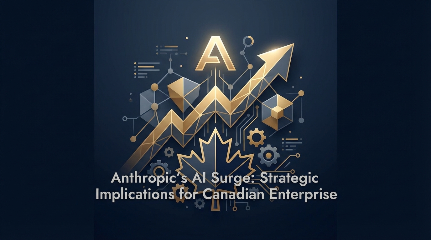 Anthropic’s AI Surge: Strategic Implications for Canadian Enterprise