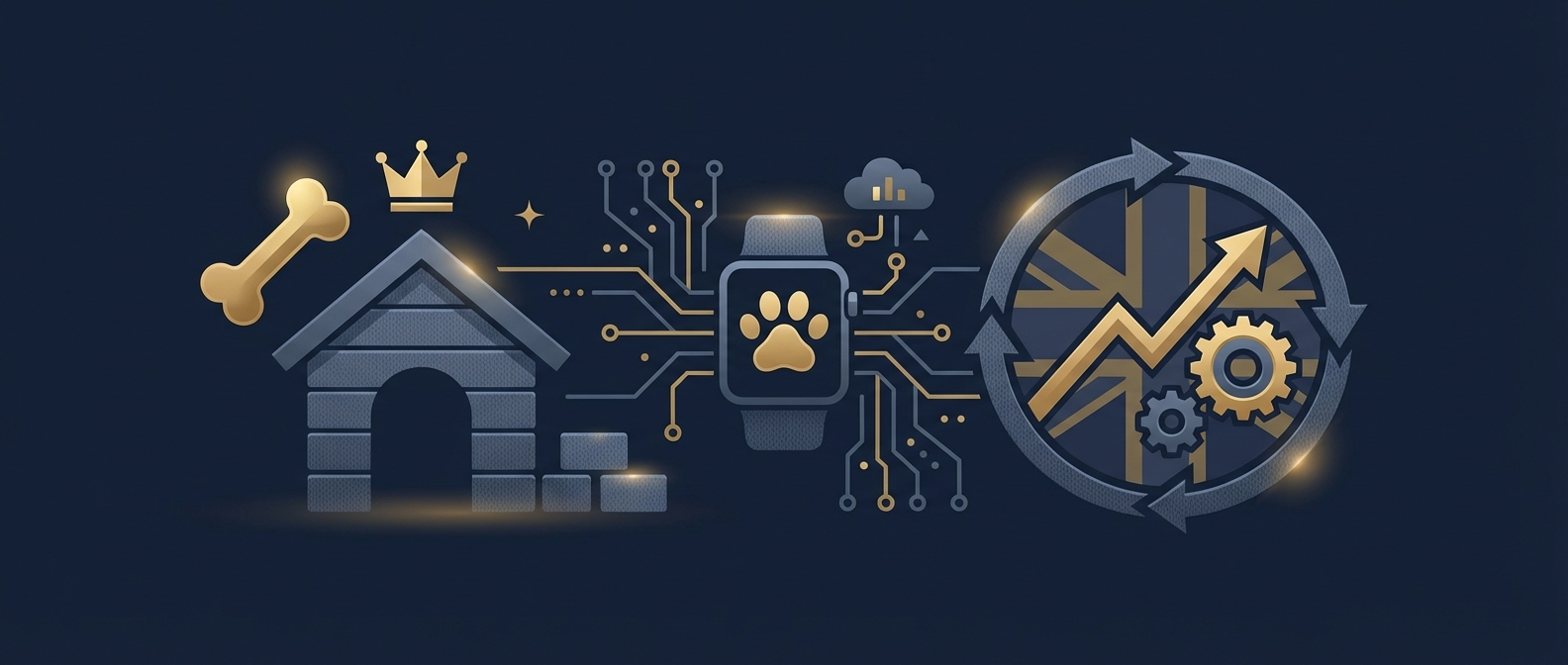uk dog economy analysis premiumisation and smart tech drive market resilience
